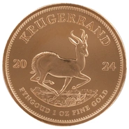 Moneda Krugerrand de 1 oz de Oro 2024