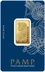Lingote de Oro de 1/2 oz PAMP
