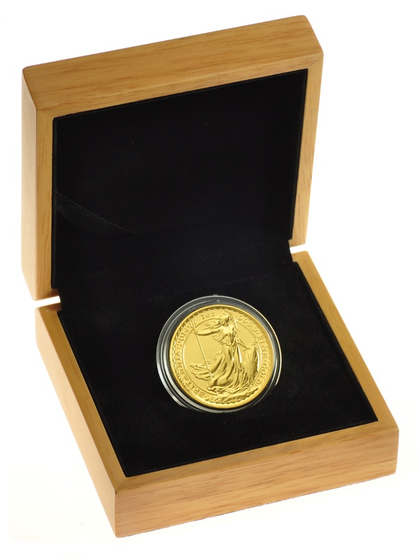 2014 1oz Gold Britannia Coin in Gift Box