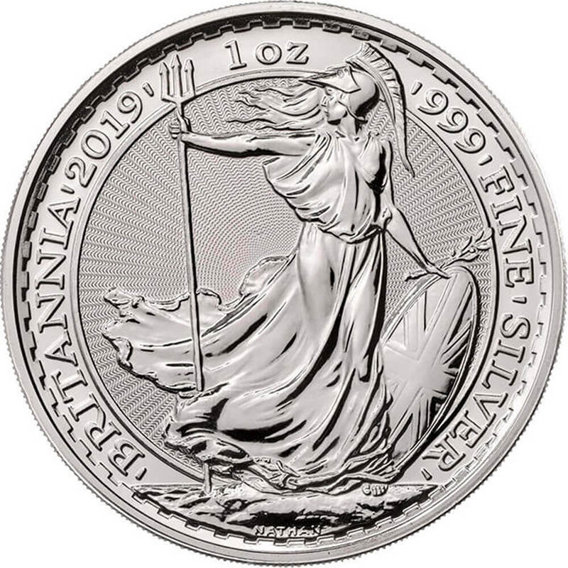 2019 Britannia One Ounce Silver Coin