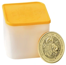 Moneda Bestias Tudor de Oro de 1 oz Unicornio de Seymour 2024