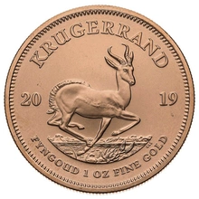 Moneda Krugerrand de 1 oz de Oro 2019