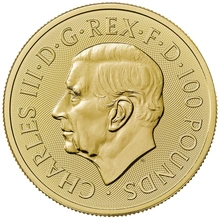 San Jorge y el Dragón Moneda de Oro 1 oz 2024
