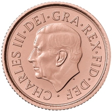 Moneda Medio Soberano de Oro 2025