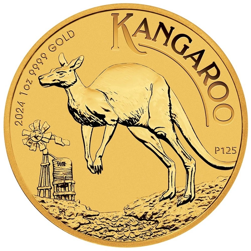 Moneda Canguro Australiano de Oro de 1 oz 2024