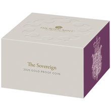 Moneda Soberano de Oro 2025 Proof en Caja Original