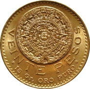 Monedas de Oro Mexicanas