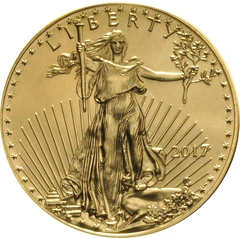 Moneda American Eagle de Oro de 1 oz 2017