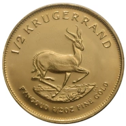 Moneda Krugerrand de 1/2 oz de Oro (de Nuestra Elección)