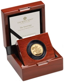 Moneda Medio Soberano de Oro 2026 Proof