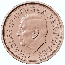 Moneda Medio Soberano de Oro 2024