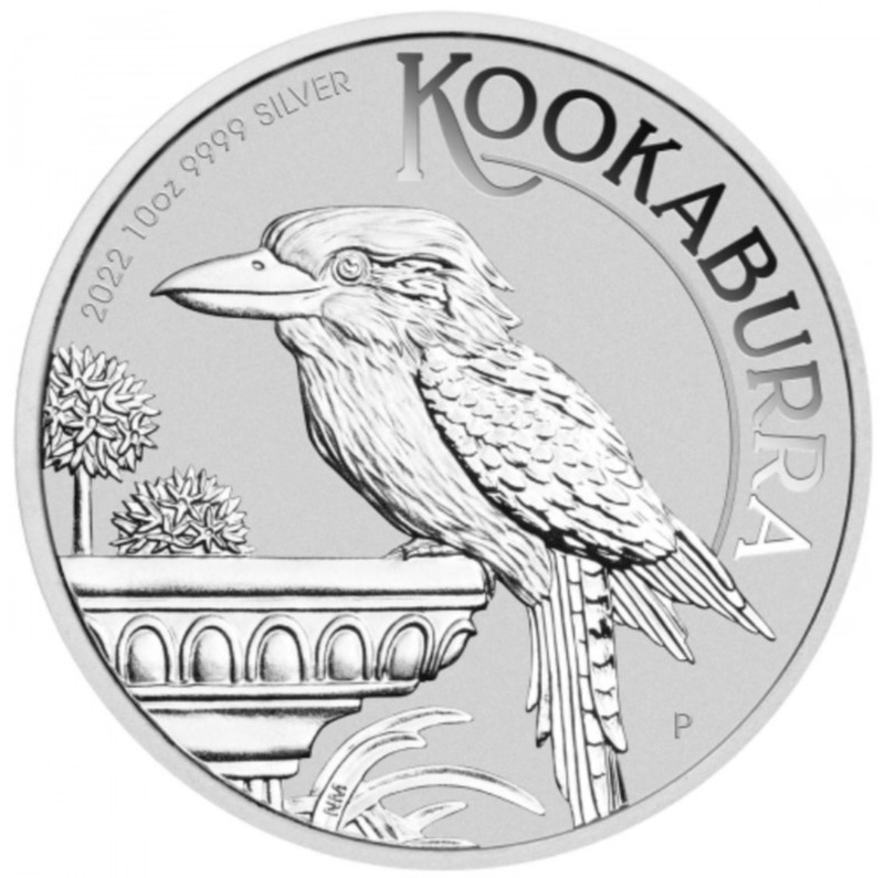 2022 10 oz Silver Kookaburra