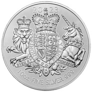 Moneda Escudo de Armas de 10oz Plata 2023