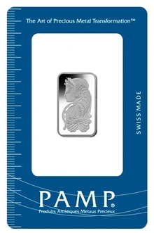 Lingote de Paladio de 10 g PAMP