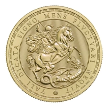 Moneda de Oro de 1 oz de San Jorge y el Dragón 2026