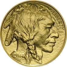 Moneda Búfalo Americano de Oro de 1 oz 2017