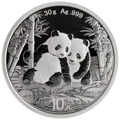 Moneda Panda Chino de Plata 30 g 2026