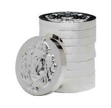 Lingote Redondo de Plata de 2 oz Encajable Scottsdale