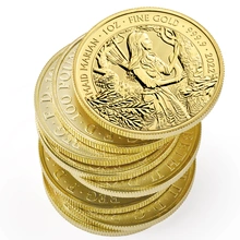 Moneda Mitos y Leyendas Maid Marian de Oro de 1 oz 2022