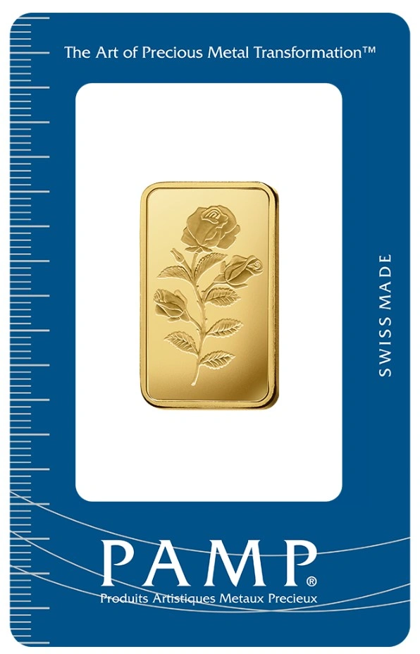 Lingote de Oro de 20 g PAMP Rosa