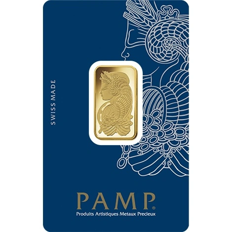 Lingote de Oro de 1 Tola PAMP