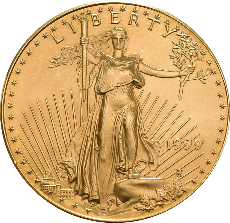 1999 American Eagle Gold Coin 1oz