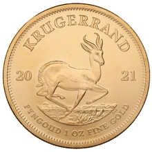 Moneda Krugerrand de 1 oz de Oro 2021