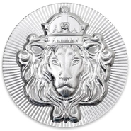 Lingote Redondo de Plata de 100 g Encajable Scottsdale