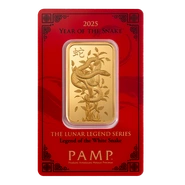 Lingote de Oro de 1 oz PAMP Año de la Serpiente 2025