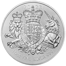 Moneda Escudo de Armas de Plata de 10 oz 2023