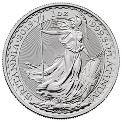 Moneda Britannia de Oro de 1 oz 2019