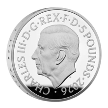 Colección 2026 de monedas conmemorativas de plata Proof Piedfort del Reino Unido