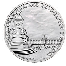 Moneda Palacio Buckingham de Plata de 1 oz 2019