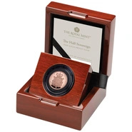 Moneda Medio Soberano de Oro Proof 2025 en Caja Original