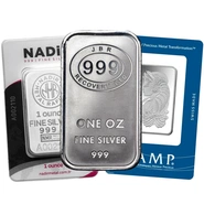Lingote de Plata de 1 oz (de Nuestra Elección)