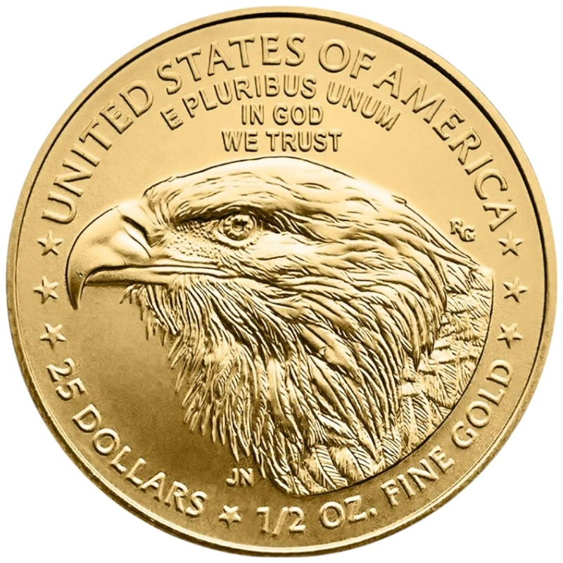 Moneda American Eagle de Oro de 1/2 oz 2026