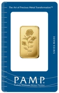 Lingote de Oro de 20 g PAMP Rosa