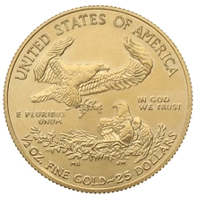 Moneda American Eagle de Oro de 1/2 oz 2019