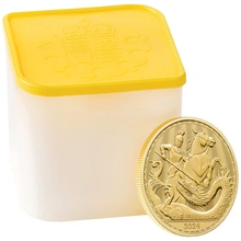 San Jorge y el Dragón Moneda de Oro 1 oz 2024