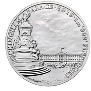 Moneda Palacio Buckingham de Plata de 1 oz 2019