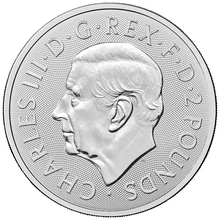 2025 Seis décadas de 007, Bond de los años 2000 Moneda de plata de 1 onza