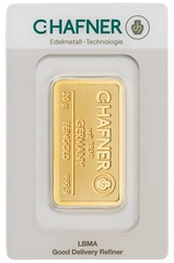 Lingote de Oro de 20 g C. Hafner