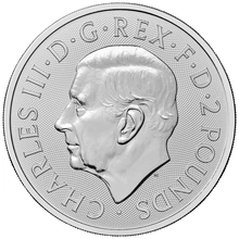 Moneda Britannia & Liberty de Plata de 1 oz 2025