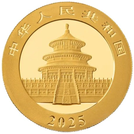 Moneda Panda Chino de Oro 8 g 2026