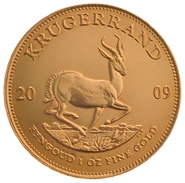 Moneda Krugerrand de 1 oz de Oro 2009