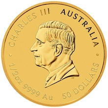 Moneda de oro Año del Caballo 2026 1/2 oz serie lunar australiana de Perth Mint