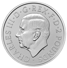 Moneda Britannia de Plata de 1 oz 2024
