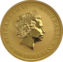 Moneda Nugget Australiano do Oro de 1 oz 2014