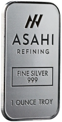 Lingote de Plata de 1 oz Asahi