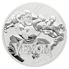 Monedas de Superhéroes Marvel de Plata